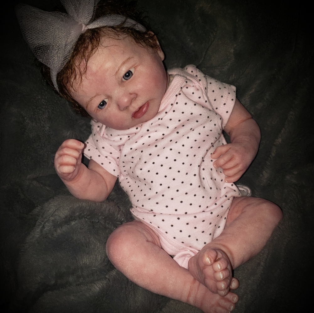 Reborn doll realistic preemie baby girl